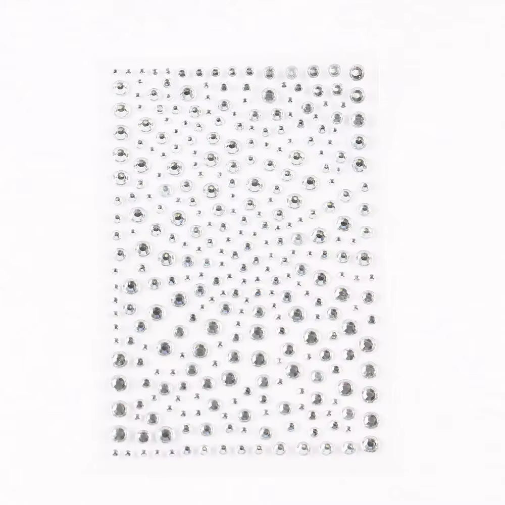 Makeup Diamond Pearl Eyes Face Music Festival DIY Body Starfish Mermaid Crystal Tattoo Rhinestone Nail Art Eyeshadow Sticker New