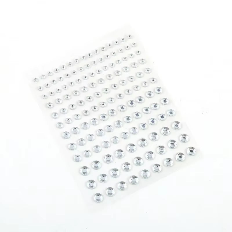 Makeup Diamond Pearl Eyes Face Music Festival DIY Body Starfish Mermaid Crystal Tattoo Rhinestone Nail Art Eyeshadow Sticker New