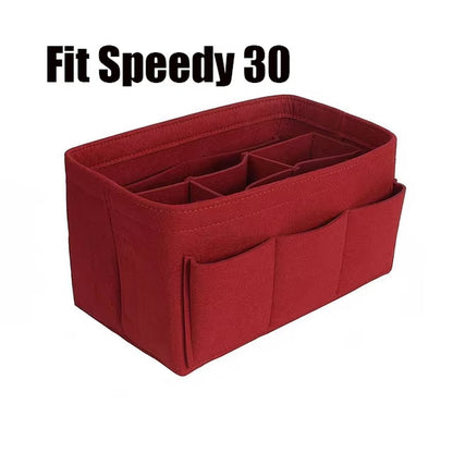 Make up Organizer Insert Bag for Handbag, Travel Inner Purse Portable Cosmetic Bag, Fit Cosmetic Bags Fit Speedy Neverfull