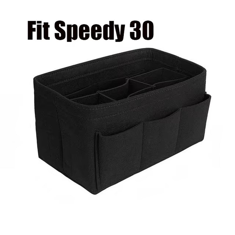 Make up Organizer Insert Bag for Handbag, Travel Inner Purse Portable Cosmetic Bag, Fit Cosmetic Bags Fit Speedy Neverfull