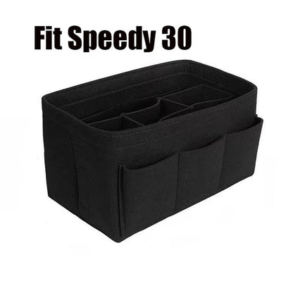 Make up Organizer Insert Bag for Handbag, Travel Inner Purse Portable Cosmetic Bag, Fit Cosmetic Bags Fit Speedy Neverfull