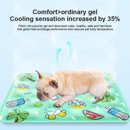 Cooling Mat Summer Pet Cat Dog Cold Bed for Small Big Dogs Pet Accessories Cat Durable Blanket Sofa Cat Ice Pad Blanket Supplies