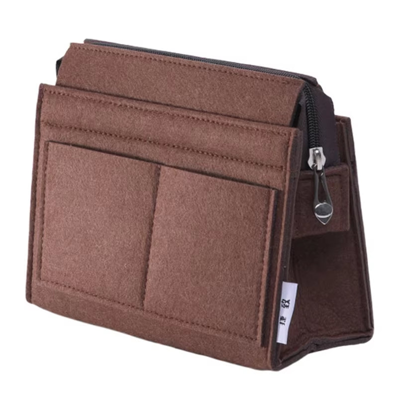 Fits GG Padlock Felt Cloth Bag Liner Travel Insert Organizer Handbag Purse Large Liner Portable Cosmetic Bags Handbag Shaper