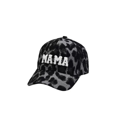 Mommy and Me Baseball Cap Mother Daughter Son Matching Hat Adult Kids Letters Print Mama Mini Corduroy Hats