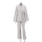 100% Cotton Women'S Nightgown Robe Pajama Sets Flare Nightgown Trouser Suits Drop Sleeves Set Woman 2 Pieces Bathrobe for Women