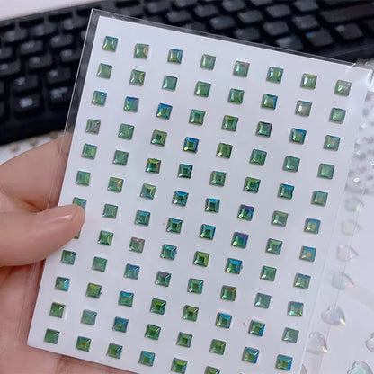 Makeup Diamond Pearl Eyes Face Music Festival DIY Body Starfish Mermaid Crystal Tattoo Rhinestone Nail Art Eyeshadow Sticker New