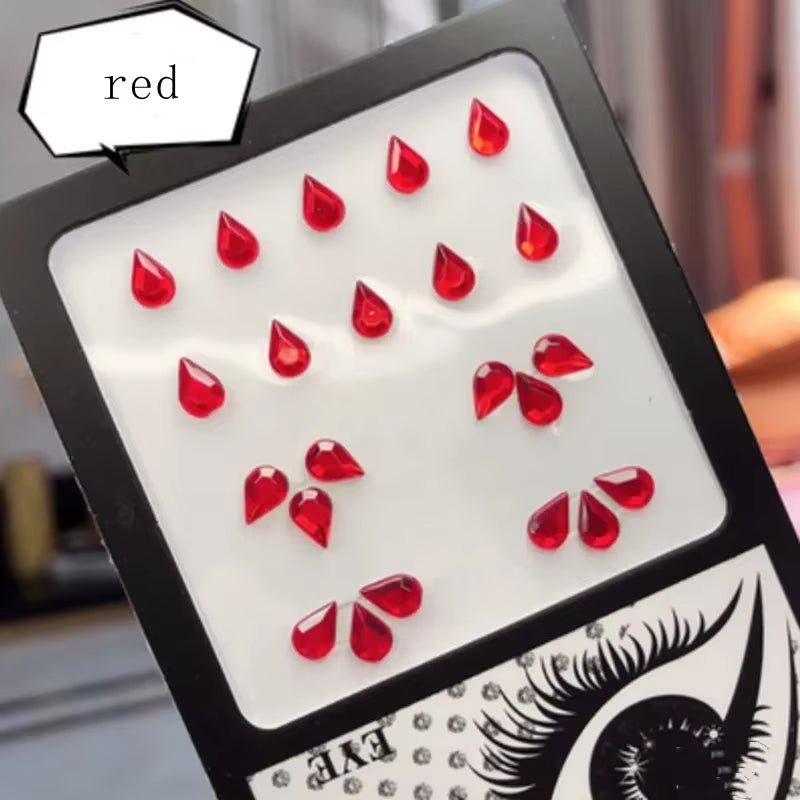 Makeup Diamond Pearl Eyes Face Music Festival DIY Body Starfish Mermaid Crystal Tattoo Rhinestone Nail Art Eyeshadow Sticker New