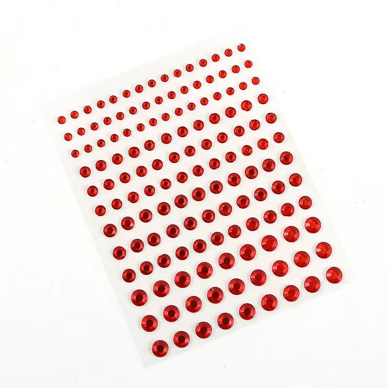 Makeup Diamond Pearl Eyes Face Music Festival DIY Body Starfish Mermaid Crystal Tattoo Rhinestone Nail Art Eyeshadow Sticker New