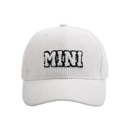 Mommy and Me Baseball Cap Mother Daughter Son Matching Hat Adult Kids Letters Print Mama Mini Corduroy Hats