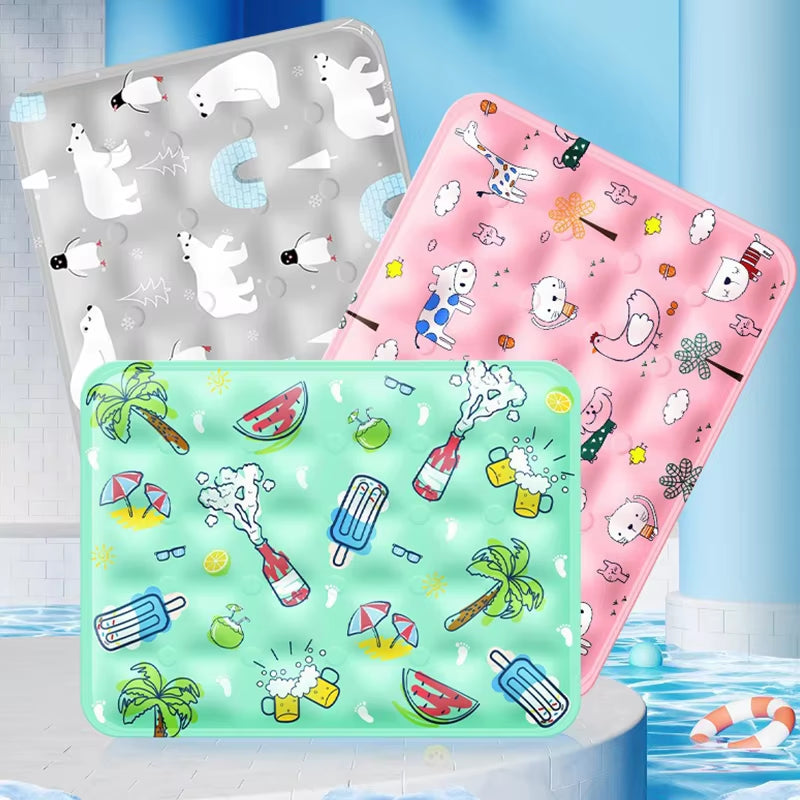 Cooling Mat Summer Pet Cat Dog Cold Bed for Small Big Dogs Pet Accessories Cat Durable Blanket Sofa Cat Ice Pad Blanket Supplies