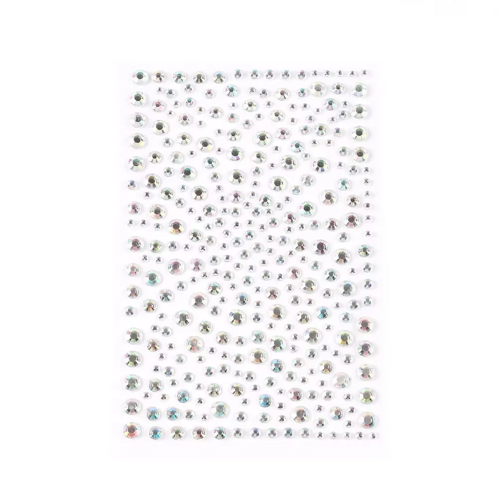 Makeup Diamond Pearl Eyes Face Music Festival DIY Body Starfish Mermaid Crystal Tattoo Rhinestone Nail Art Eyeshadow Sticker New