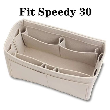 Make up Organizer Insert Bag for Handbag, Travel Inner Purse Portable Cosmetic Bag, Fit Cosmetic Bags Fit Speedy Neverfull